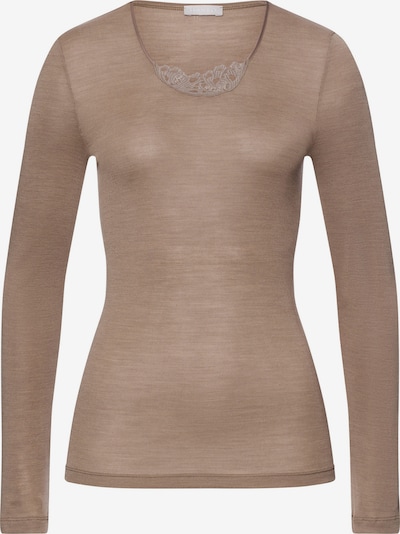 Hanro Unterhemd ' Woolen Silk ' in taupe, Produktansicht