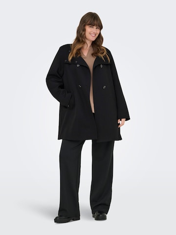 Manteau mi-saison 'CARSedona' ONLY Carmakoma en noir : devant