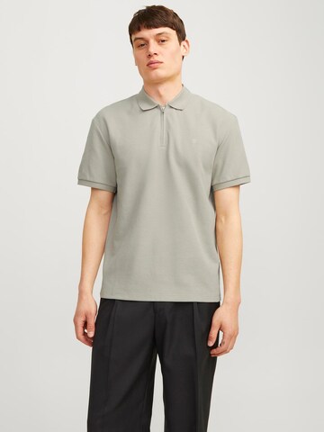 JACK & JONES Shirt 'JJJohnny' in Grey: front