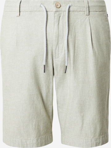 Regular Pantalon à pince bugatti en vert : devant