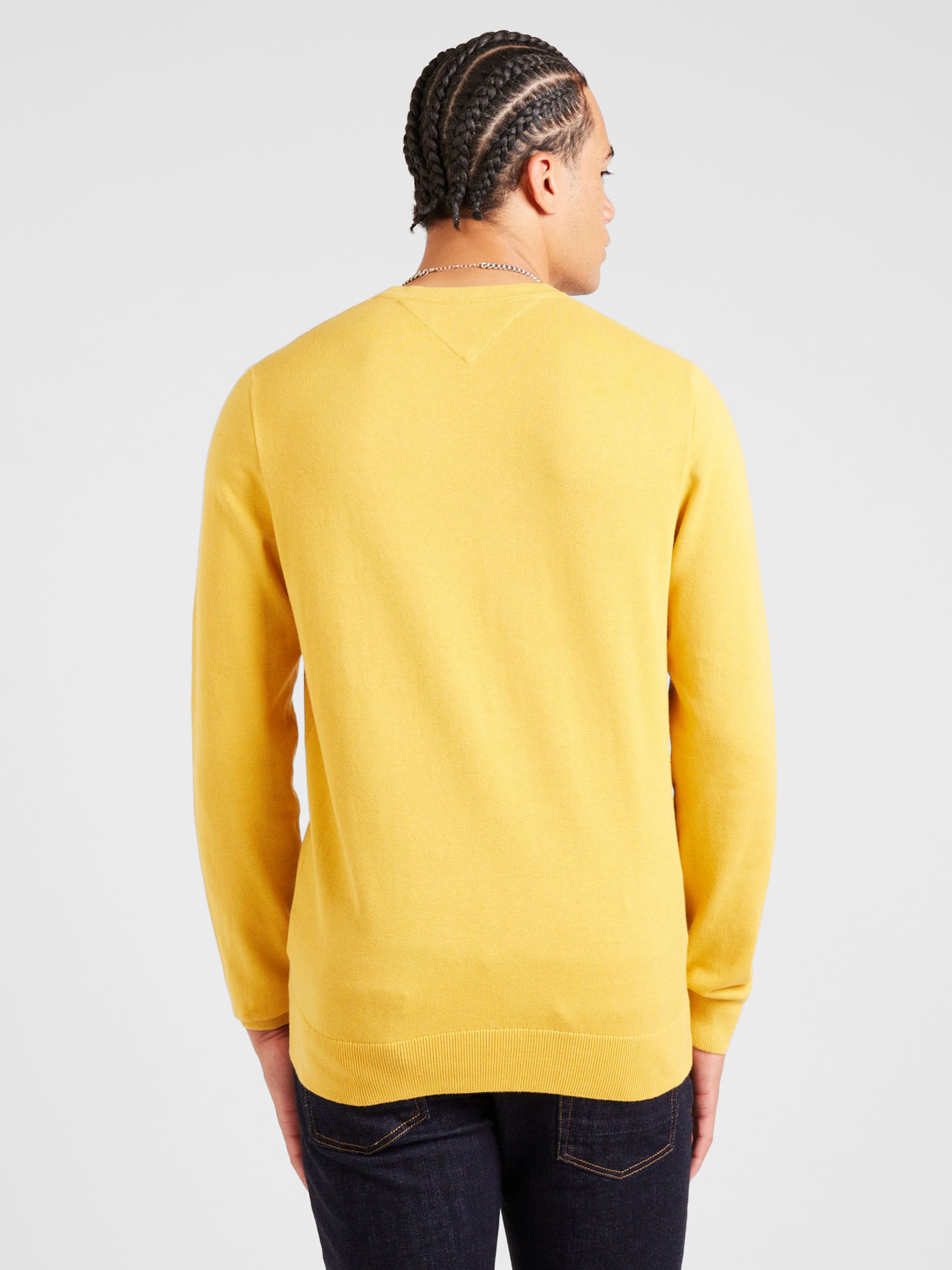 Tommy hilfiger trui geel heren hotsell