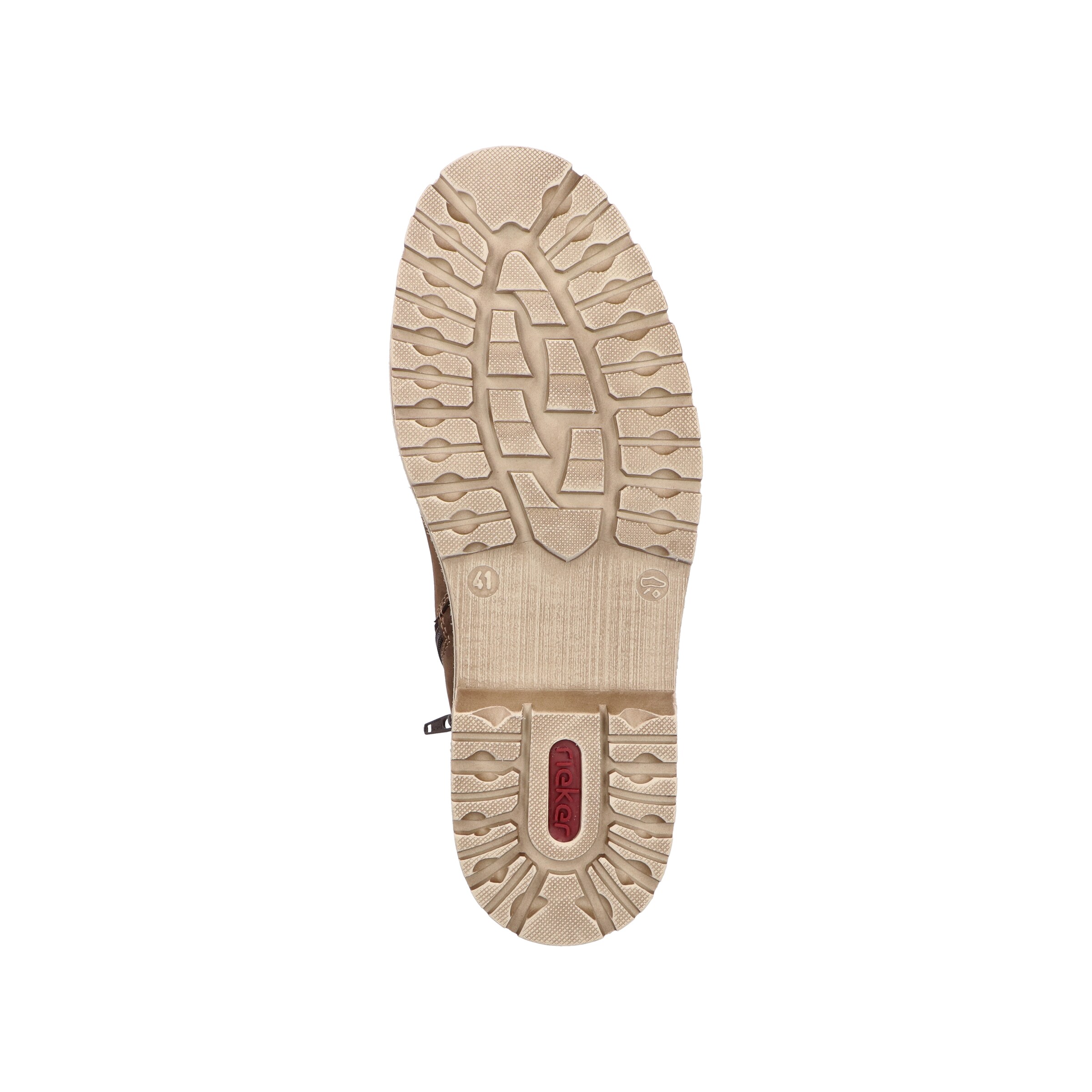 Rieker Lace-Up Boots in Brown