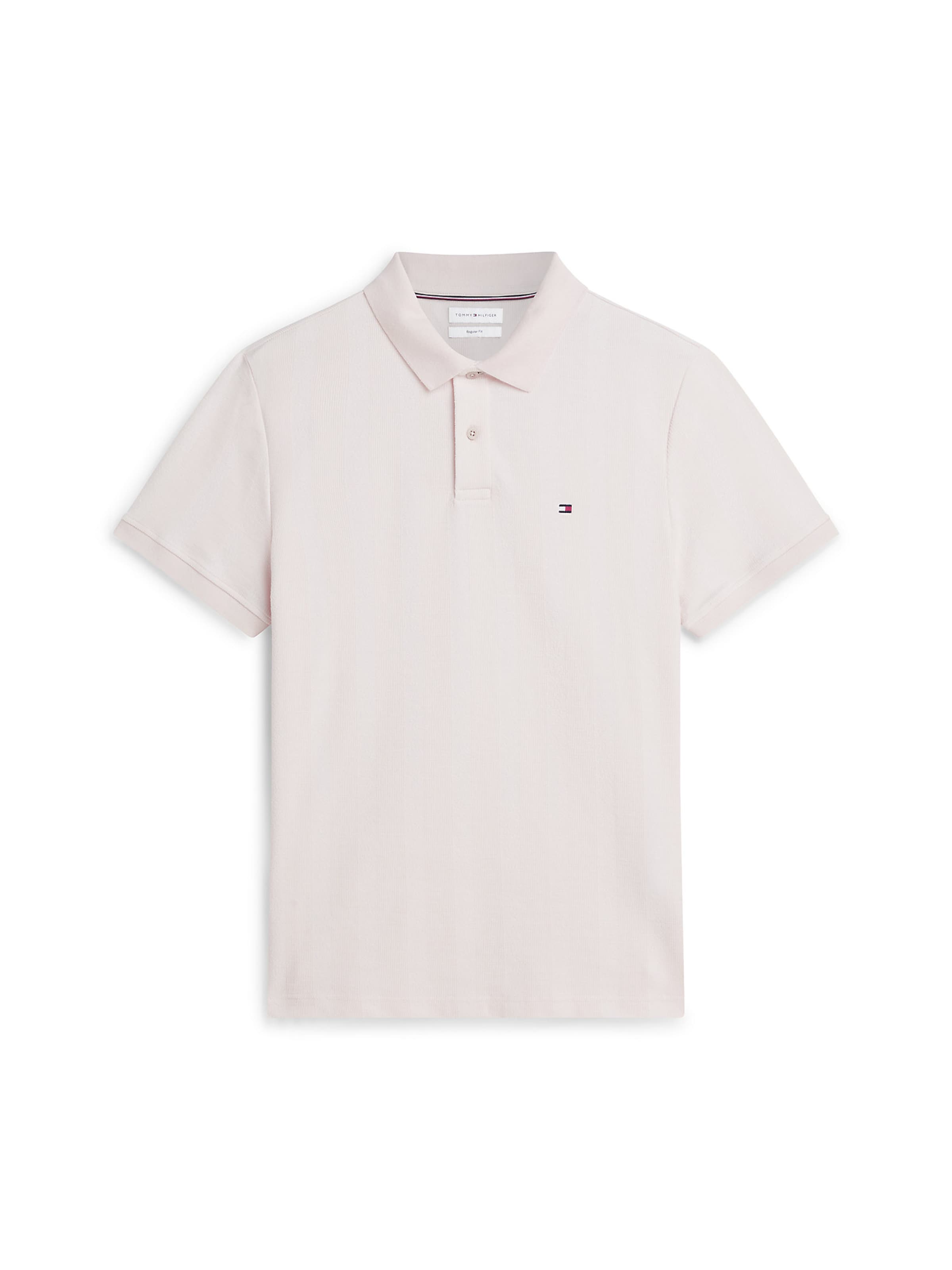 T-Shirt TOMMY HILFIGER en beige : devant