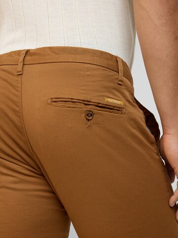 WOTEGA Slim fit Chino Pants 'Adriano' in Beige
