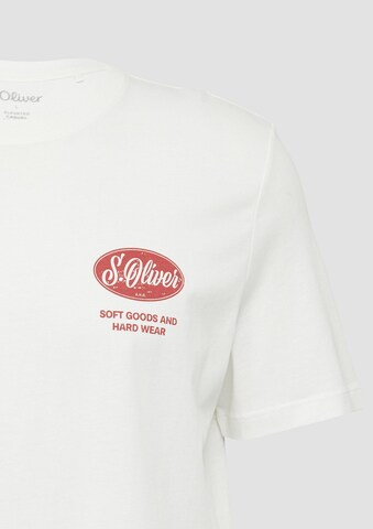 s.Oliver T-Shirt in Weiß