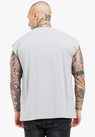 Tapout Футболка 'SKULL TANK' в Серый
