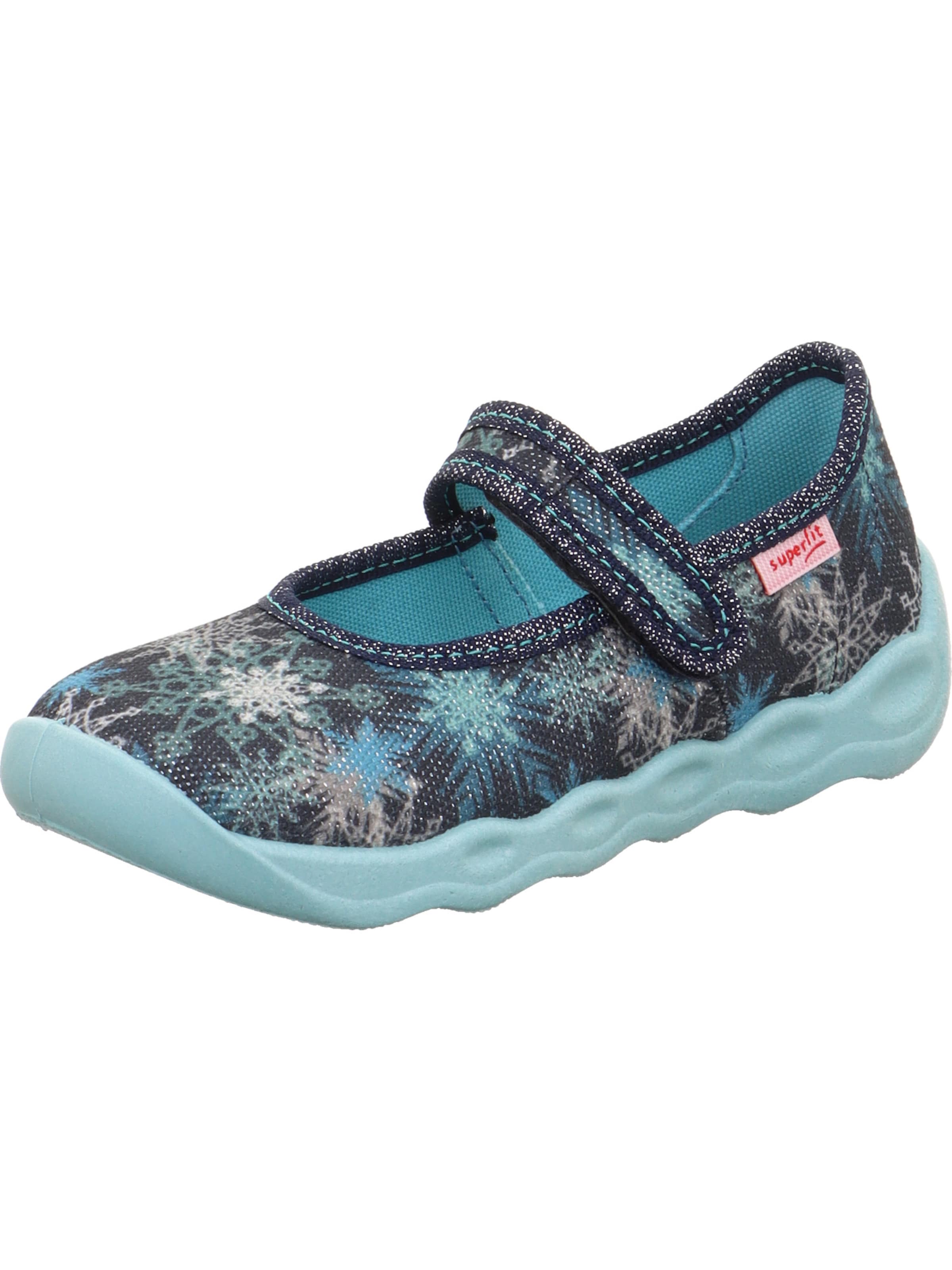 SUPERFIT Slippers 'Bubble' in Blue: front