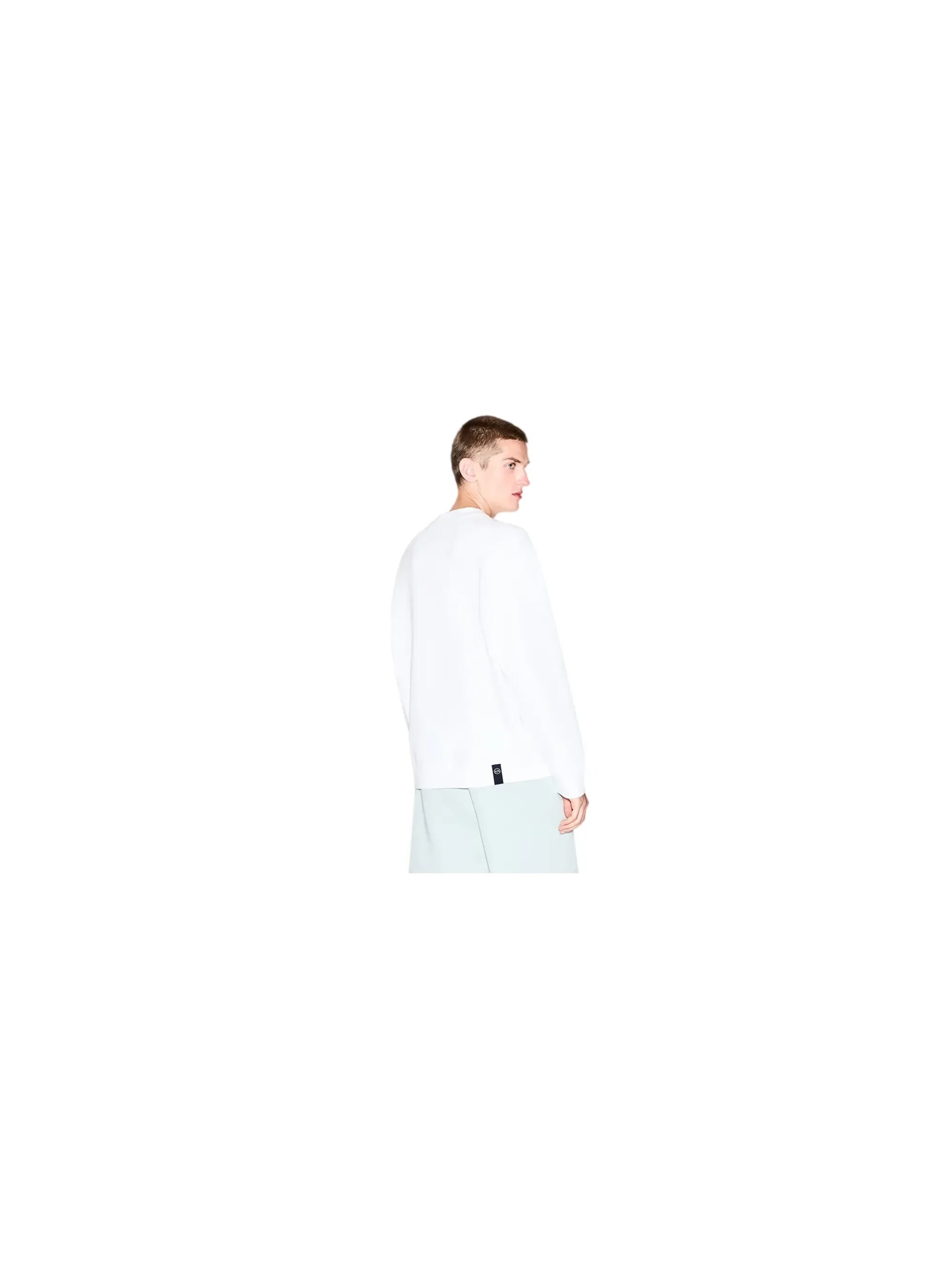 ARMANI Sweatshirt 'Signature' in White