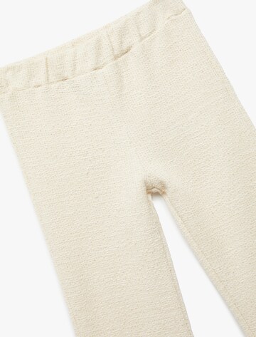 Koton Flared Broek in Beige