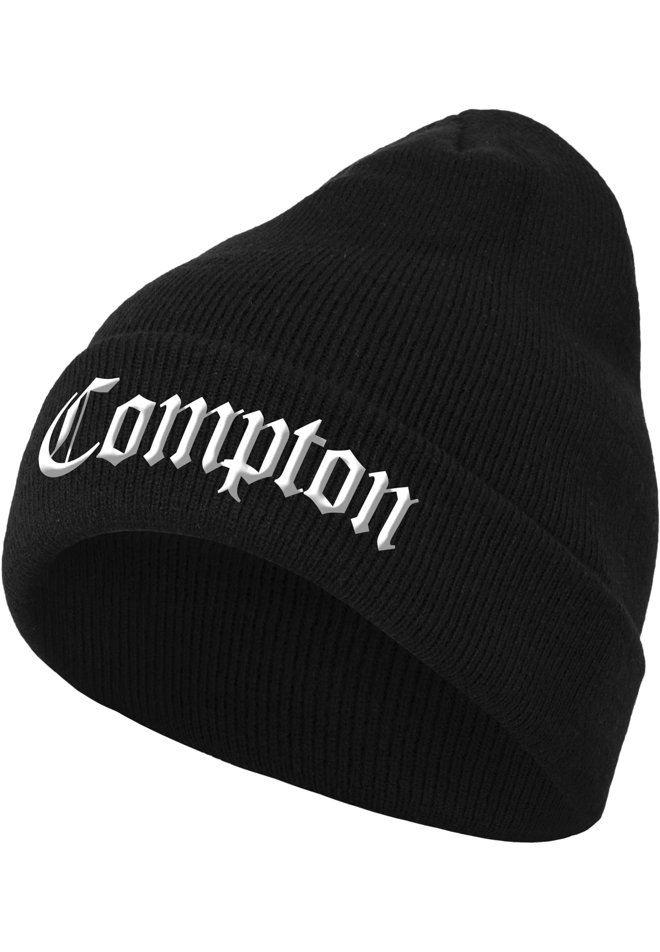 Mister Tee Czapka 'Compton' w kolorze czarny: przód