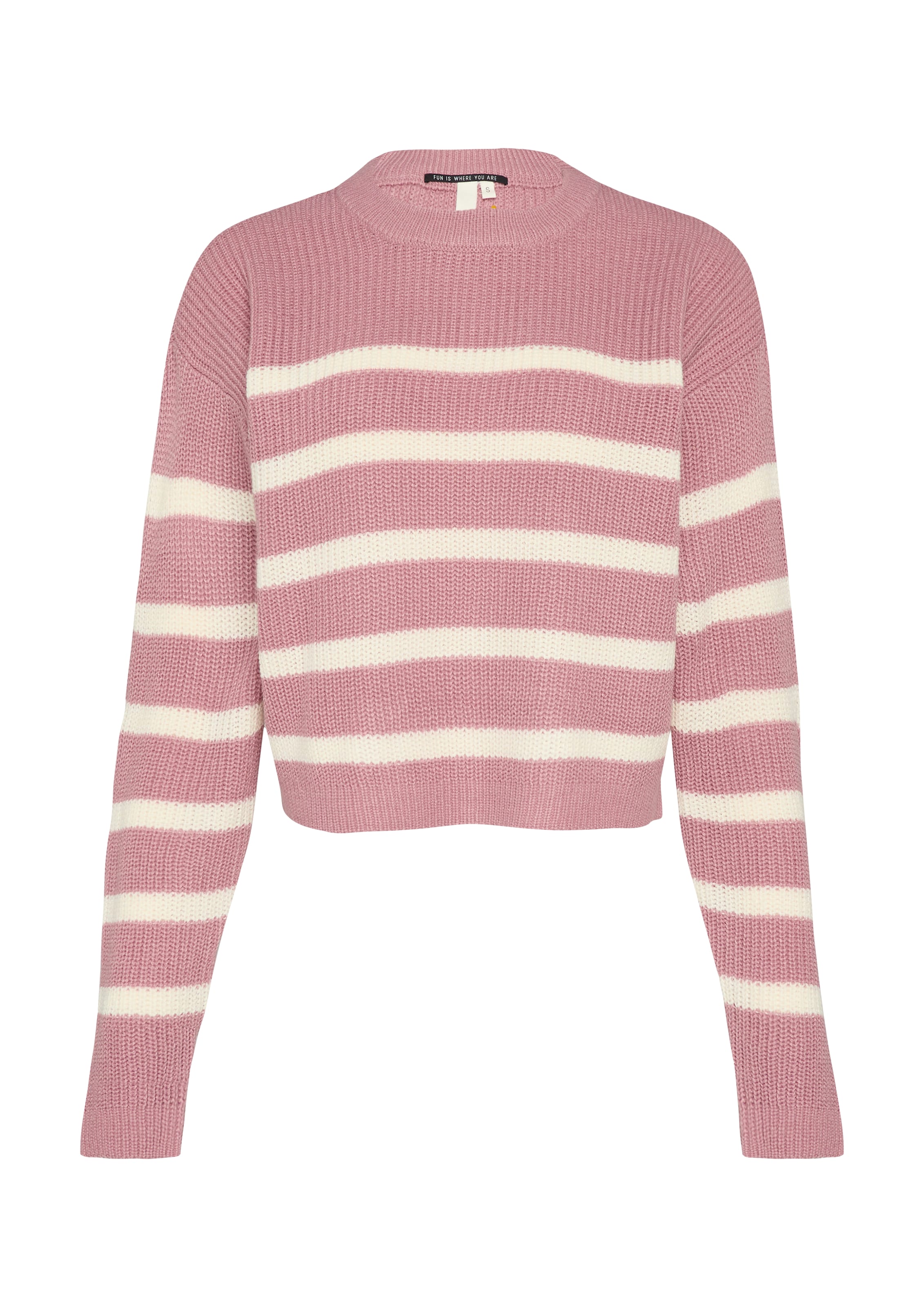 QS Pullover in Pink: Vorderseite