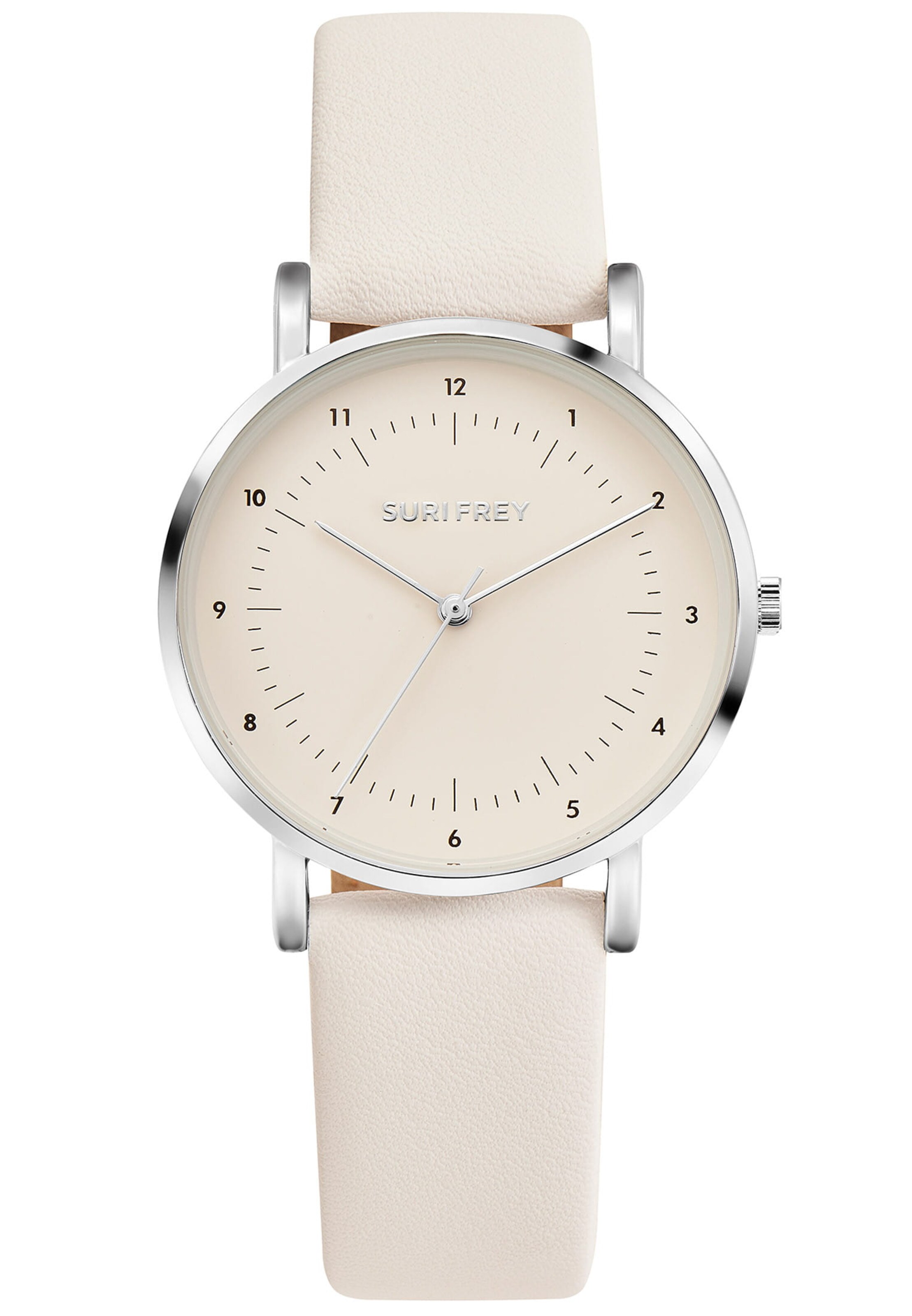 Montre à affichage analogique ' Sophy ' Suri Frey en beige : devant