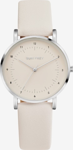 Suri Frey Analoguhr ' Sophy ' in Beige: Vorderseite