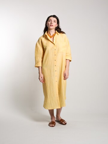 WEARABLE STORIES Dress 'Pippa' in Yellow: front