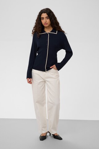 SOAKED IN LUXURY - Casaco de malha 'Lysandra ' em azul