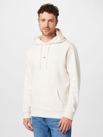 Tommy Jeans Sweatshirt in White: front