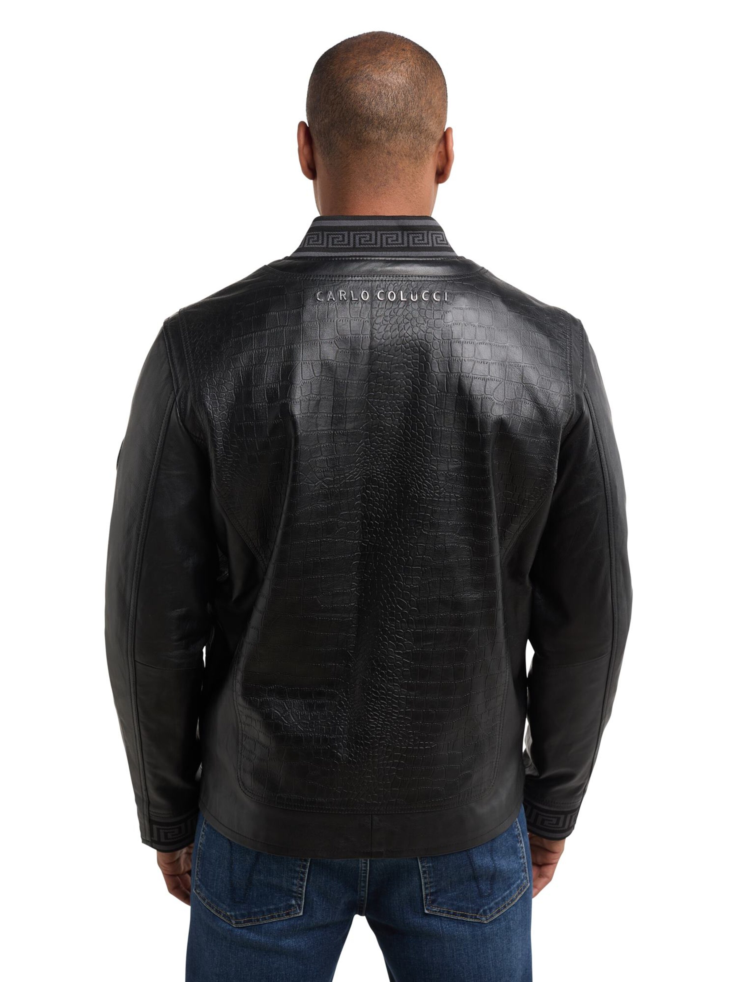 Carlo Colucci Between-season jacket ' Daum ' in Black