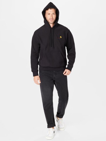 Sweat-shirt 'American Script' Carhartt WIP en noir