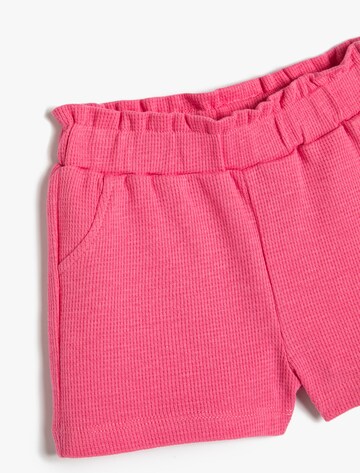 Koton Regular Trousers in Pink