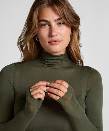 Hunkemöller Pajama shirt in Green