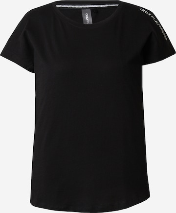 T-shirt fonctionnel 'JENNY' ONLY PLAY en noir : devant