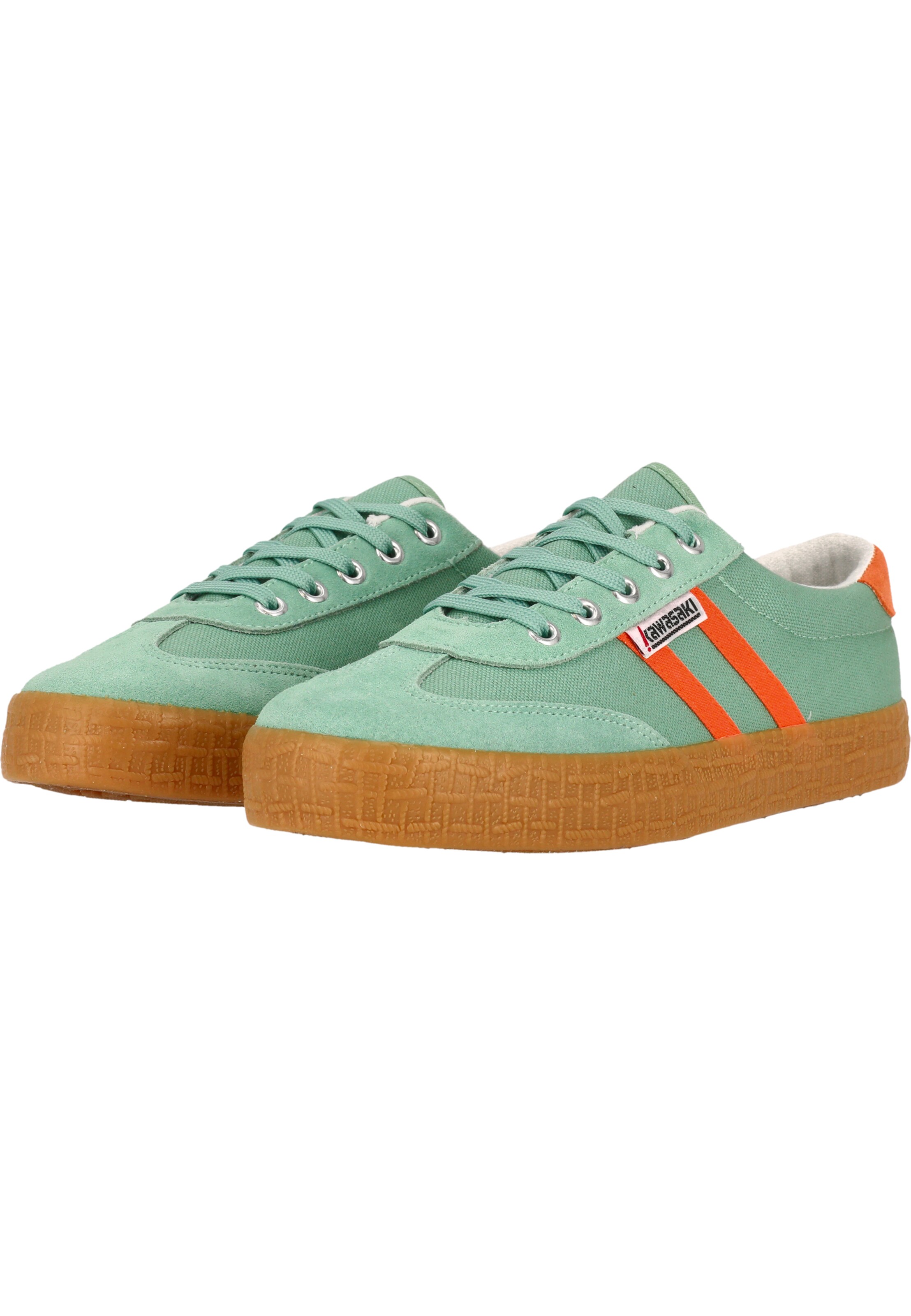 KAWASAKI Sneakers laag 'Fuzion 2.0' in Groen