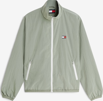 Tommy Jeans Välikausitakki 'ESSENTIAL' värissä vihreä: etupuoli