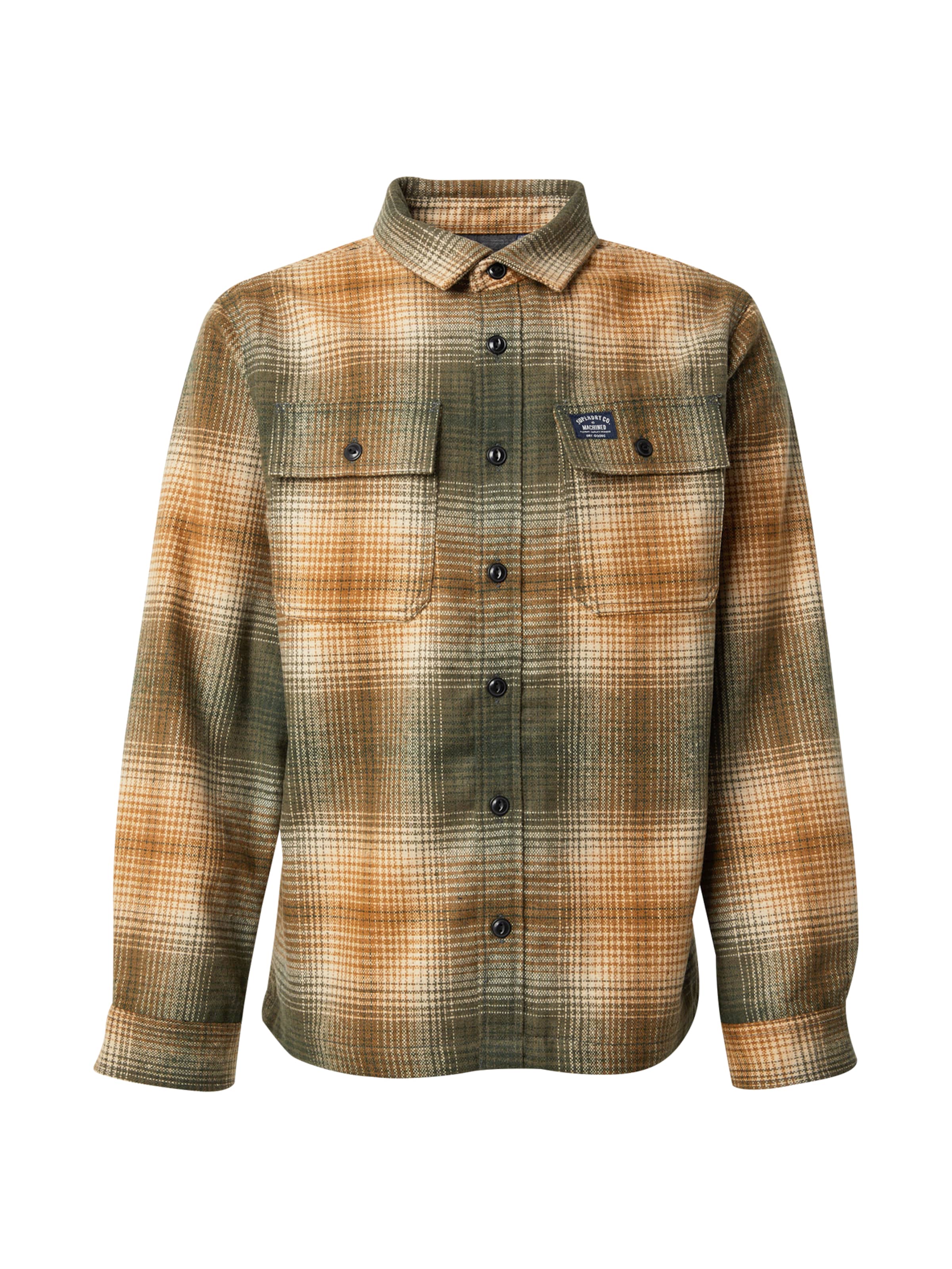 Superdry Prechodná bunda 'Miller' - Zelená: predná strana