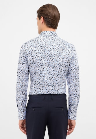 ETERNA Slim fit Button Up Shirt in Blue