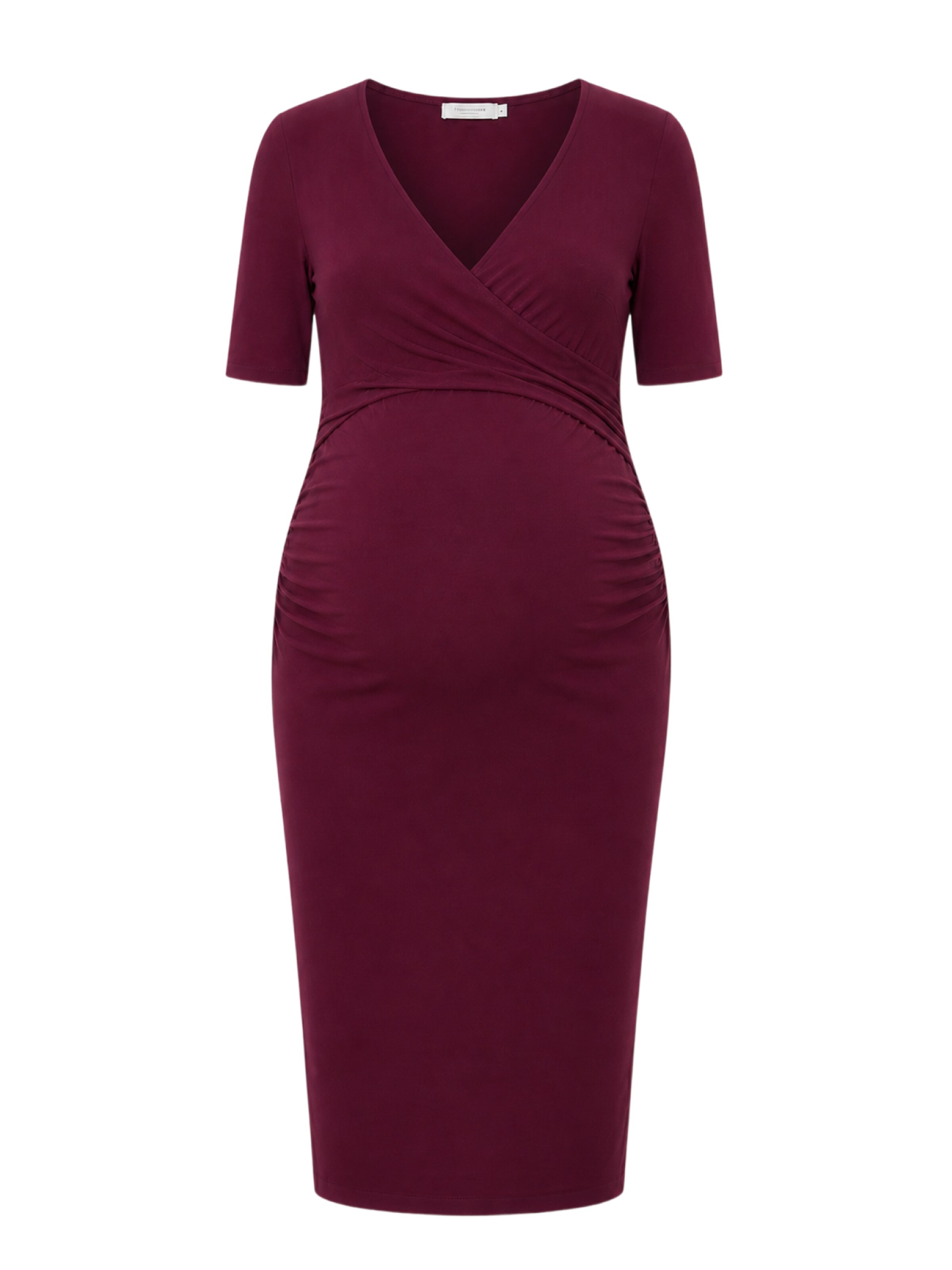 LYN MAMA Kleid in Rot: Vorderseite