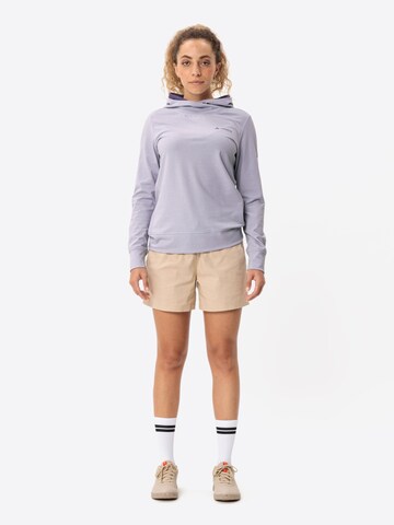 VAUDE Sports sweatshirt 'Tuenno' in Purple