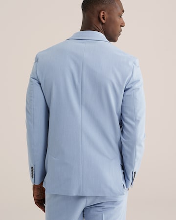 WE Fashion - Slim Fit Jaqueta de negócios em azul