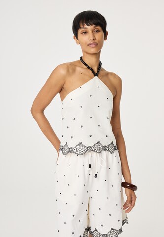 Fabienne Chapot Top in Beige: Vorderseite