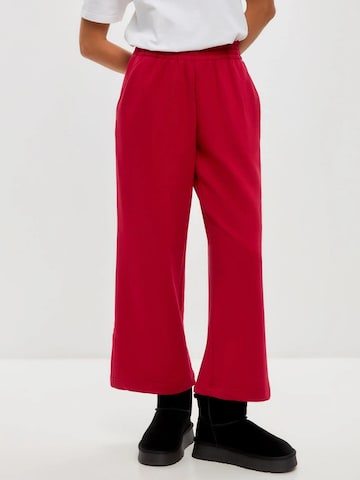 Regular Pantalon Cat e Lolette en rouge