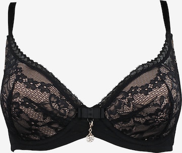 SugarShape Bra 'Valerie' in Black: front