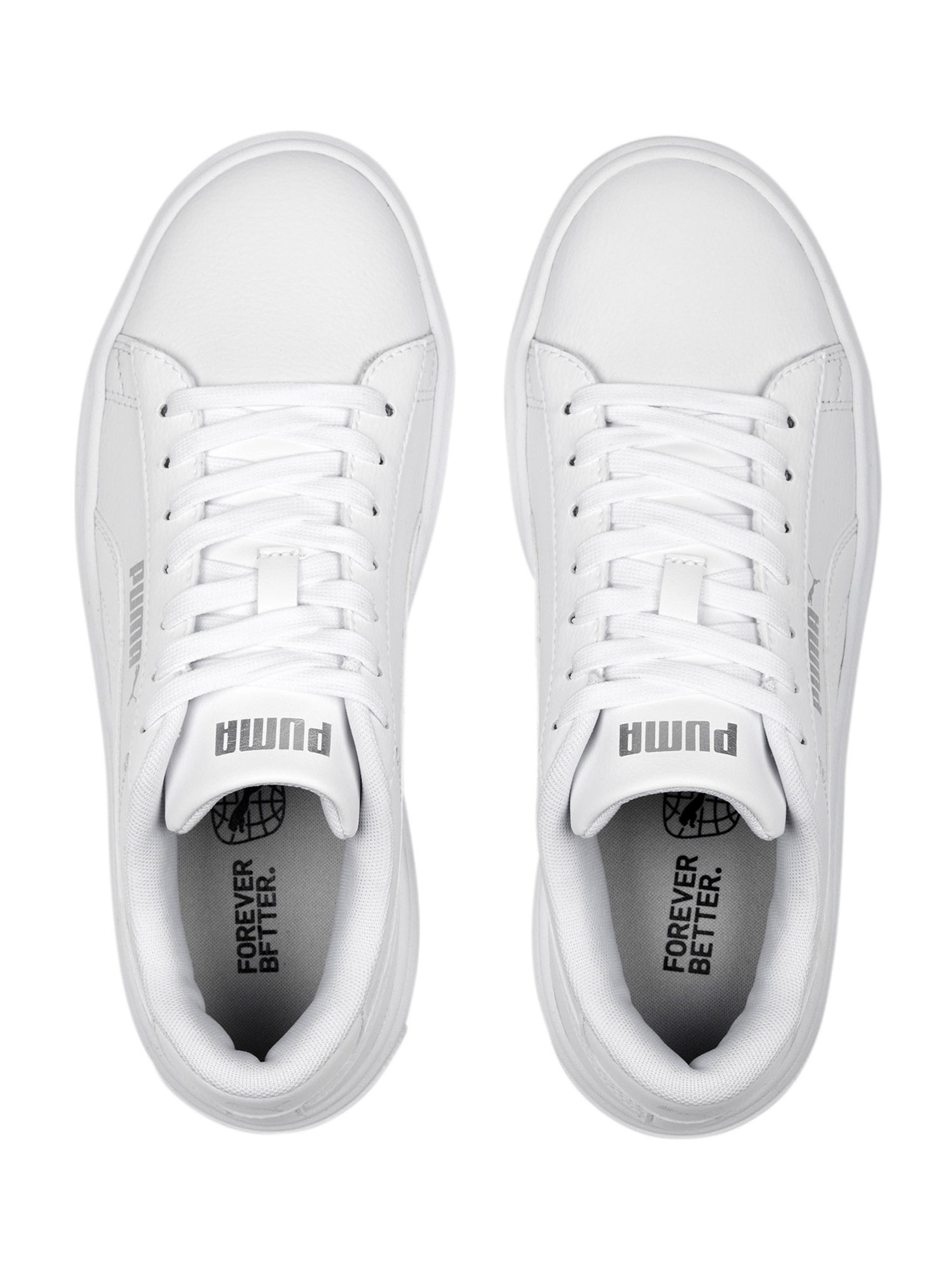 Baskets basses 'Smash' PUMA en blanc