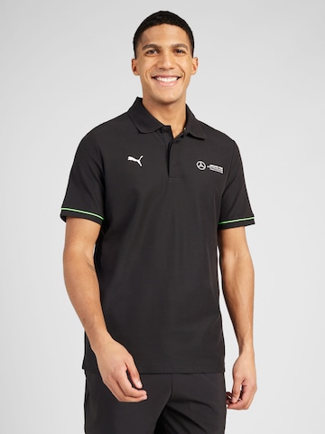 PUMA - Camiseta funcional 'Mercedes-AMG Petronas' en negro: frente