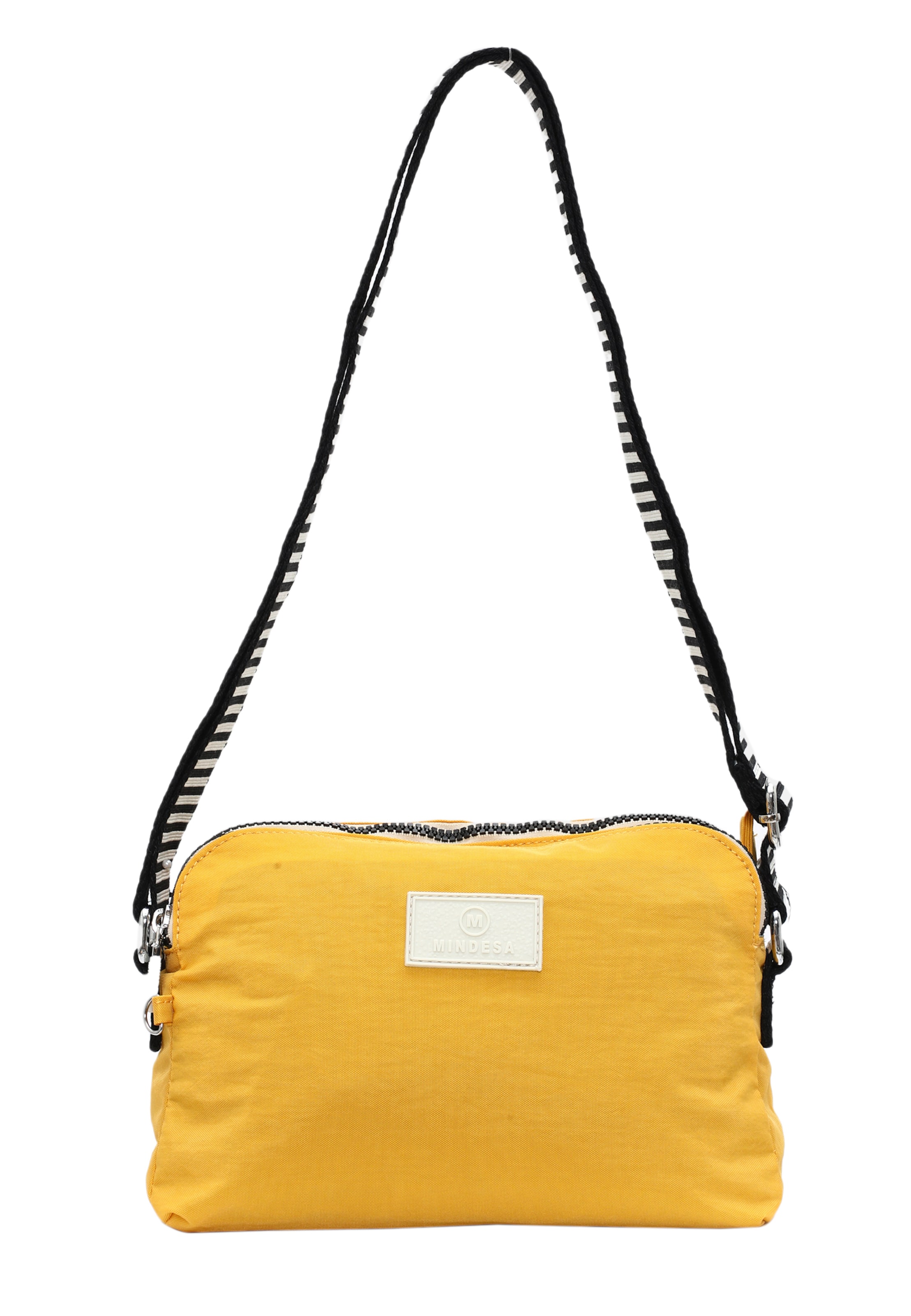 Mindesa Schoudertas in Geel: voorkant
