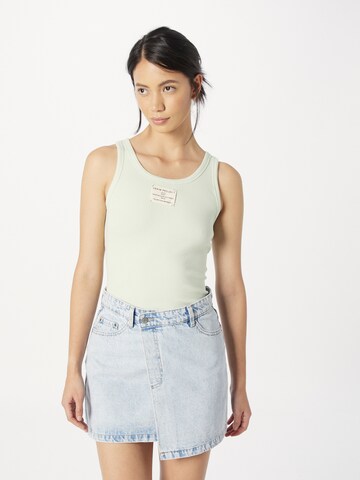 Denim Project Top in Green: front