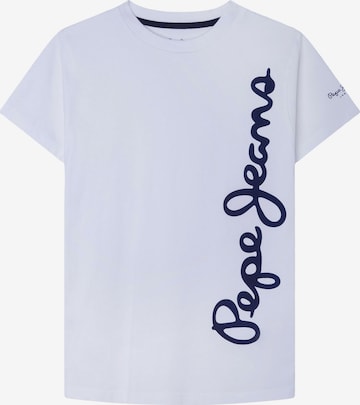 Pepe Jeans T-Shirt 'Waldo' in Weiß: predná strana