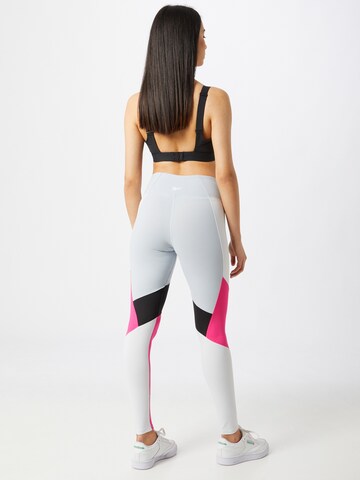 Reebok Skinny Sporthose in Weiß