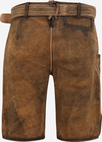 MARJO Regular Traditional pants 'Andreas' in Brown