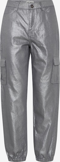 ICHI Pantalón vaquero cargo 'JOVIE' en gris plateado / negro, Vista del producto