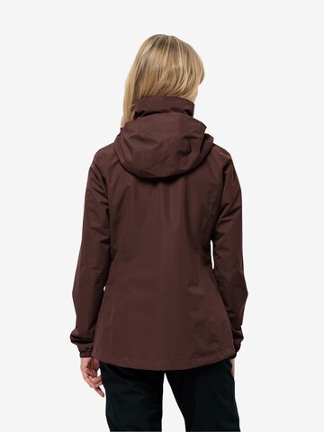 JACK WOLFSKIN Outdoorjacke 'STORMY POINT' in Braun