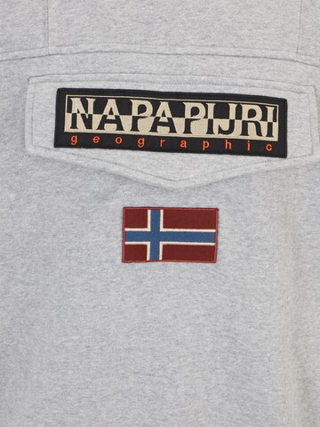 NAPAPIJRI Sweatshirt 'Burgee Wint 2' in Grey