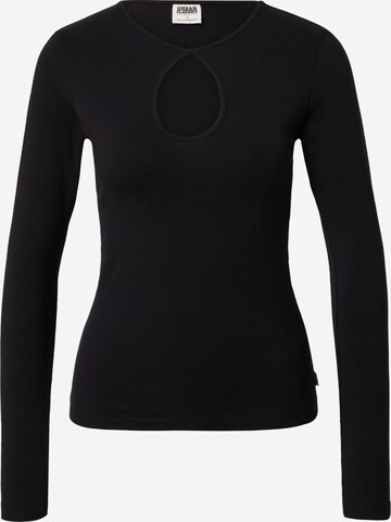 Urban Classics Shirt in Black: front