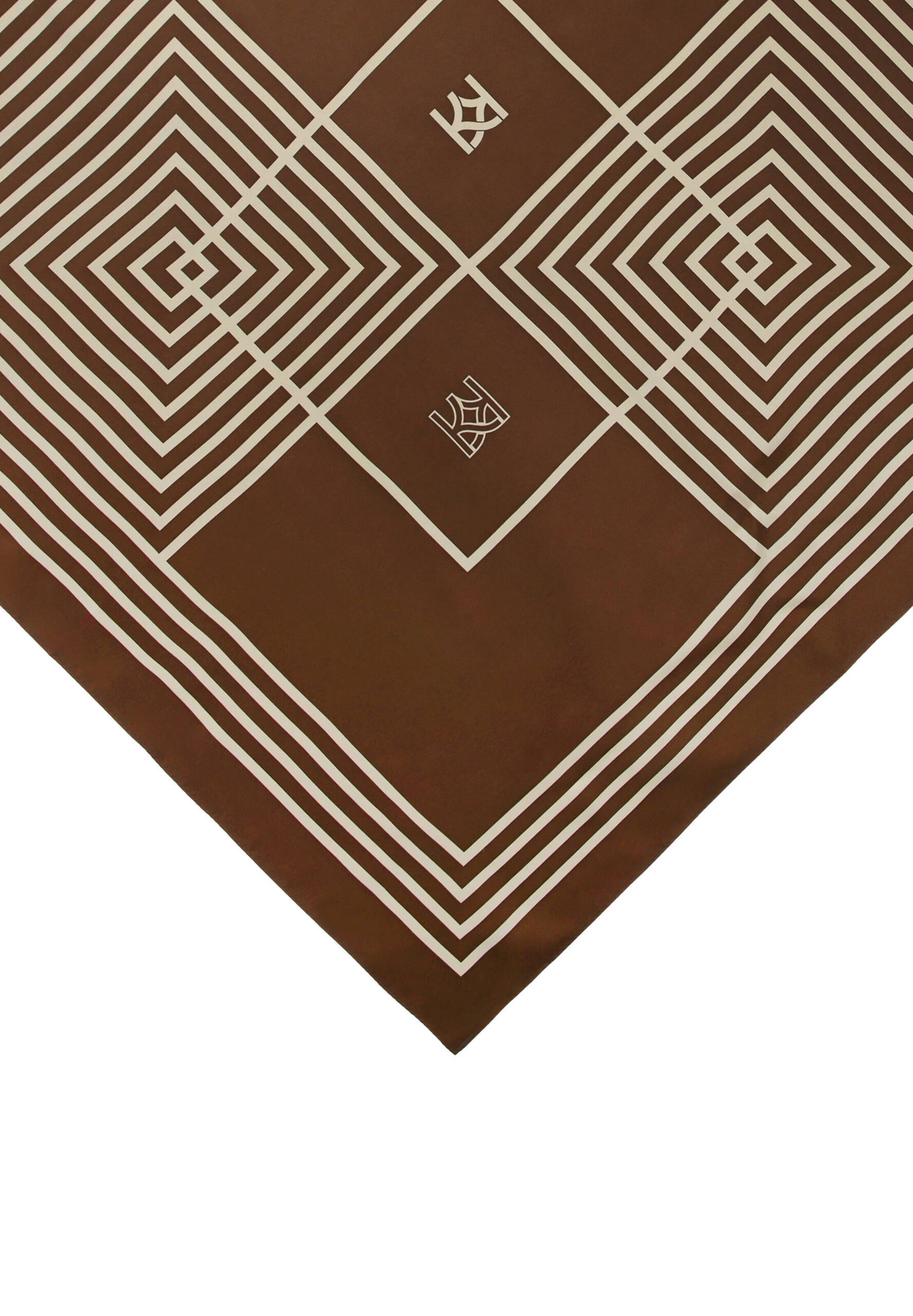 Foulard di Kazar in marrone