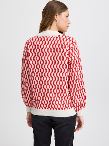 ICHI Pullover 'KAMARA' in Rot