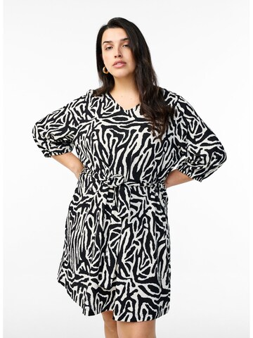 Zizzi - Vestido 'Talia' en negro: frente