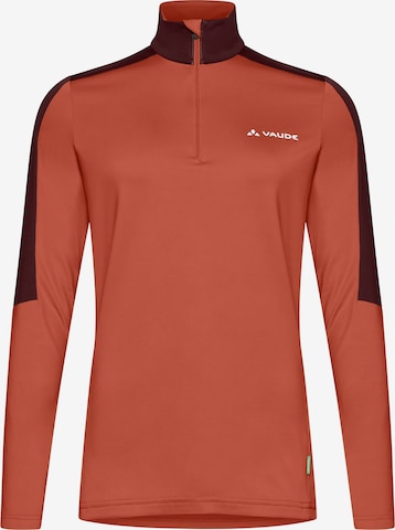 VAUDE Sports sweater in Red: front